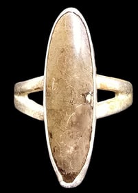 Vintage Mid-Century 1960s Native American BELL TRADING POST Sterling Silver & Gemstone Ring