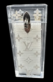 Rare Vintage LOUIS VUITTON Lucite Dominos Game Set