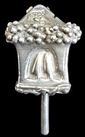 Vintage Sterling Silver Judaica Jewish Dreidel