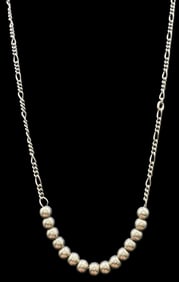 Antique European Gilt 800 Silver Bracelet /w Pendant Charms