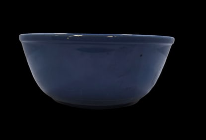 Vintage Mid-Century OXFORD Blue Stoneware Mixing Bowl