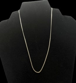 Beautiful Vintage European 800 Silver Chain Necklace