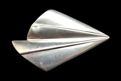 Gorgeous Vintage Mid-Century BAYANIHAN Sterling Silver Designer Brooch