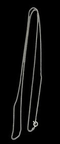 Vintage European 835 Silver Chain Necklace