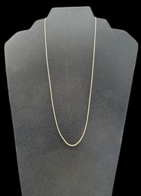 Vintage European 835 Silver Chain Necklace