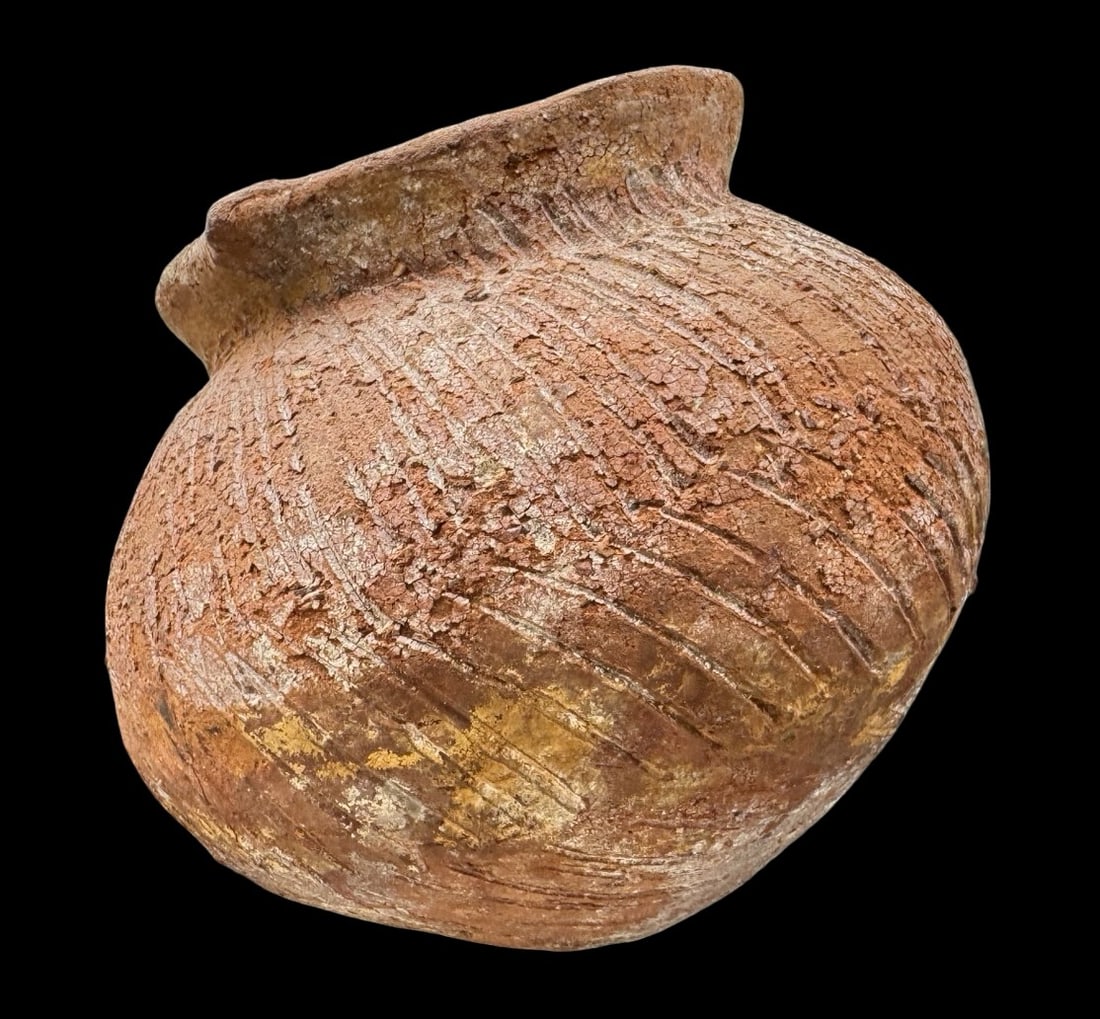 Antique Pre-Columbian Terracotta Clay Pottery Bowl (1 of 5)