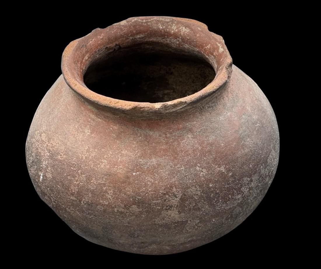 Antique Pre-Columbian Authentic Terracotta Clay Pottery Bowl (1 of 6)