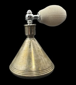 Vintage European 800 Silver Perfume Atomizer