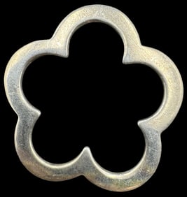 Beautiful Vintage Sterling Silver Designer Pendant