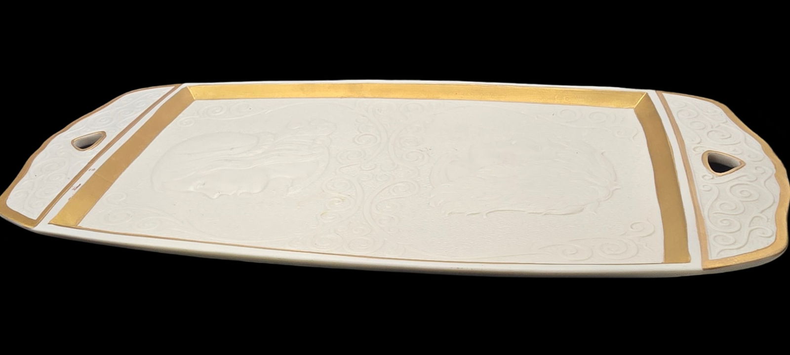 Vintage LENOX "Romeo and Juliet" Porcelain Tray (1 of 6)