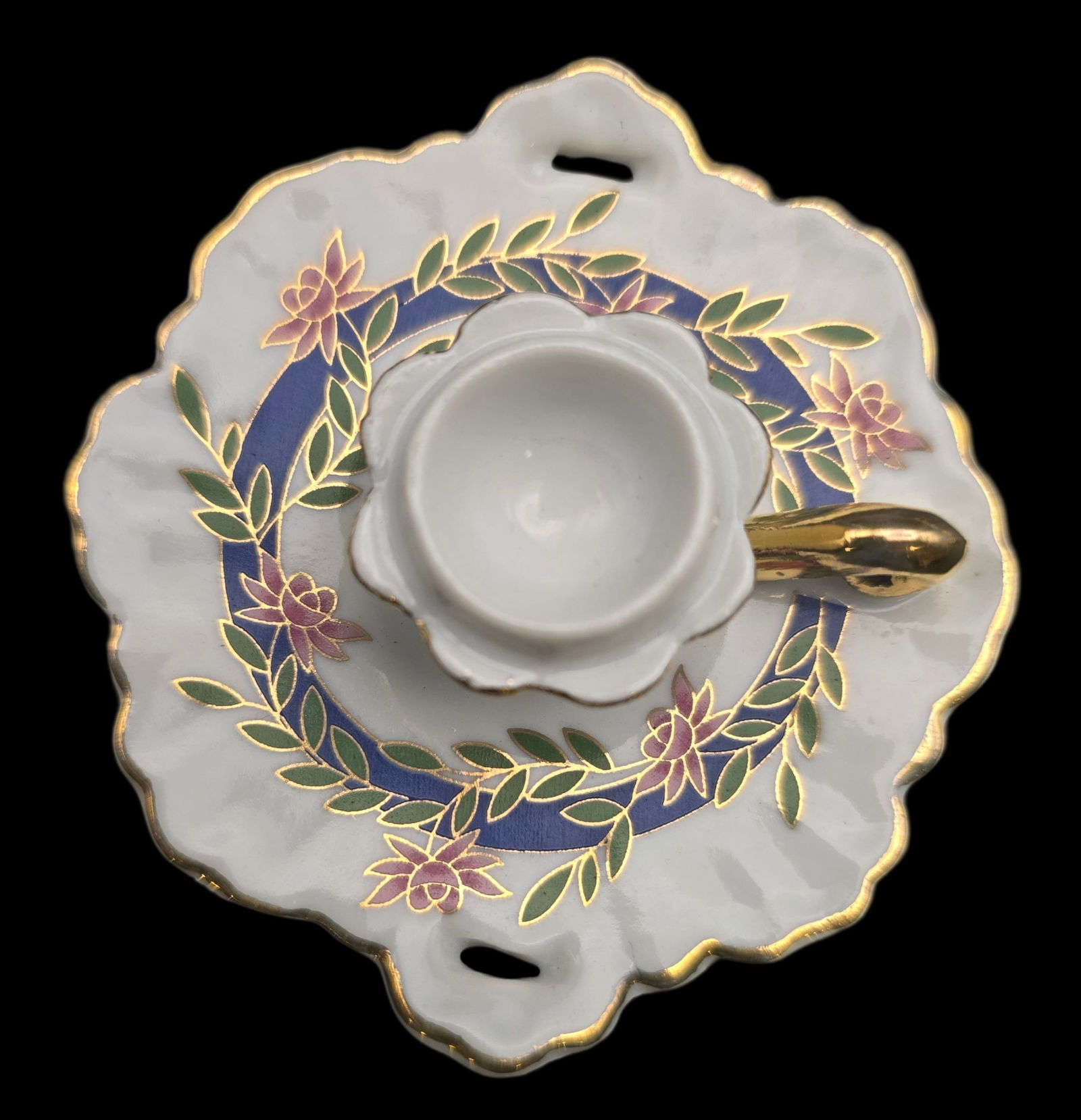 Set of 6 "Royal Porcelain" Candle Holders (1 of 10)