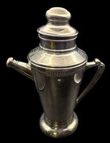 Antique Silverplate Cocktail Shaker
