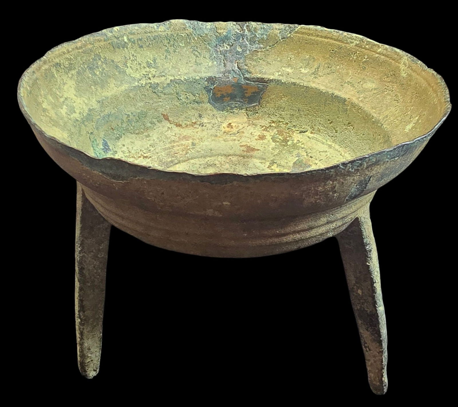 Antique 1800s Tripod Vessel for Making Musket Bullets (1 of 3)