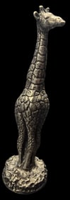 Soloid Vintage European 800 Silver Giraffe Figurine