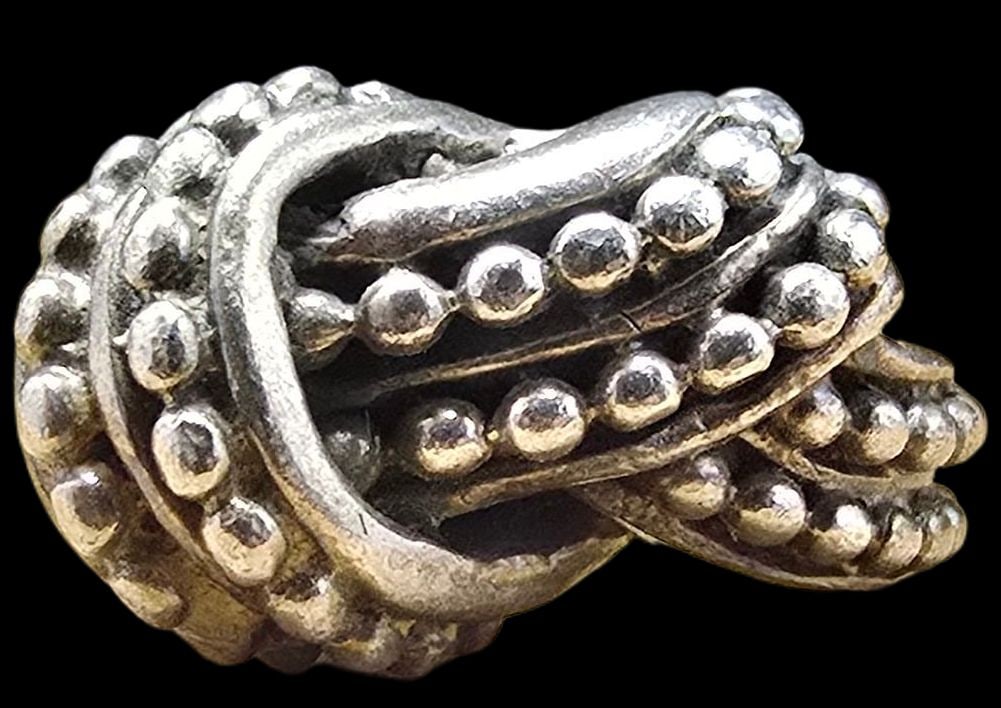 Ornate Vintage Sterling Silver Ring (1 of 3)