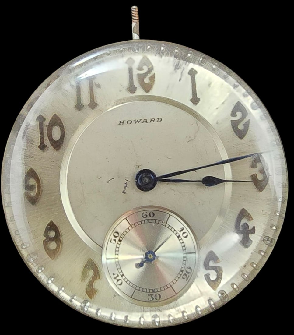 Gorgeous E. HOWARD Watch Co. Boston U.S.A. Pocket Watch Movement (1 of 3)