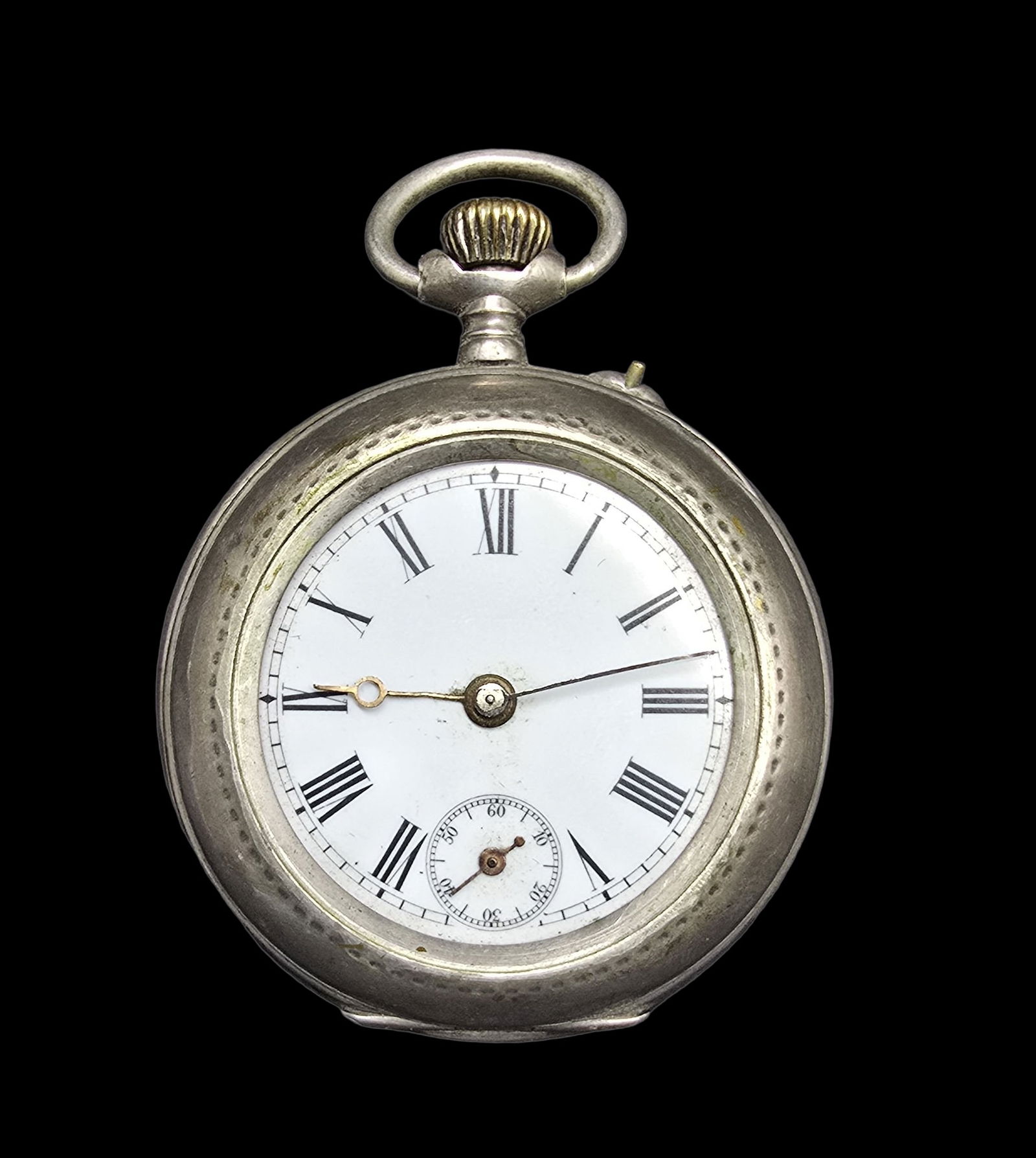 Gorgeous Ornate Antique Silver Pocket Watch (1 of 5)