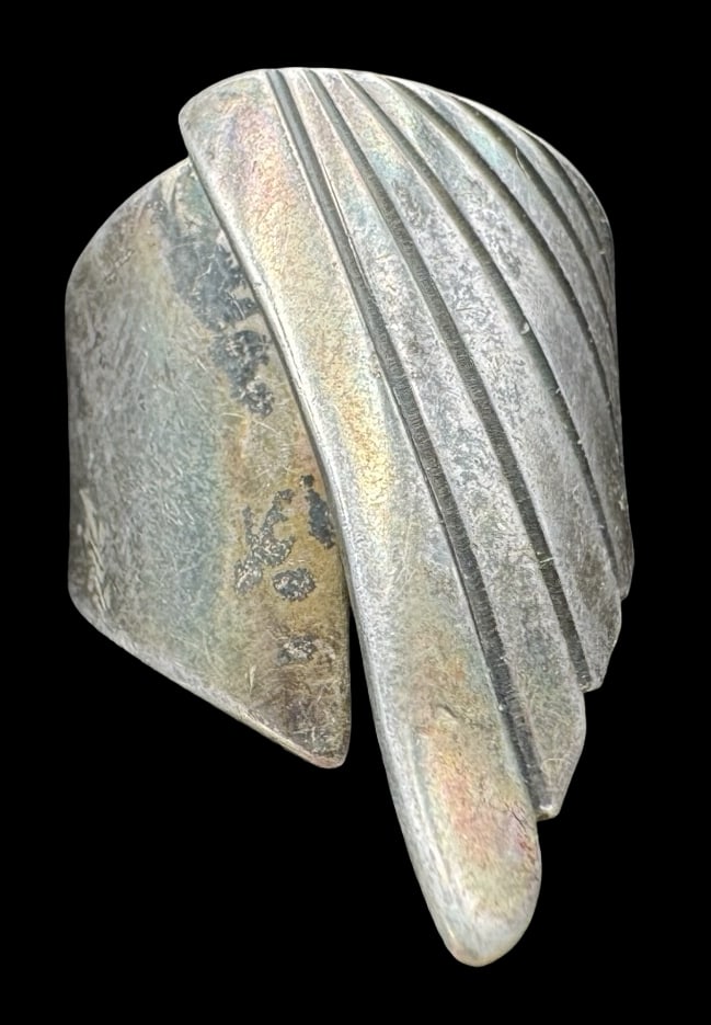 Vintage MIKE SMITH Native American Sterling Silver Ring (1 of 4)