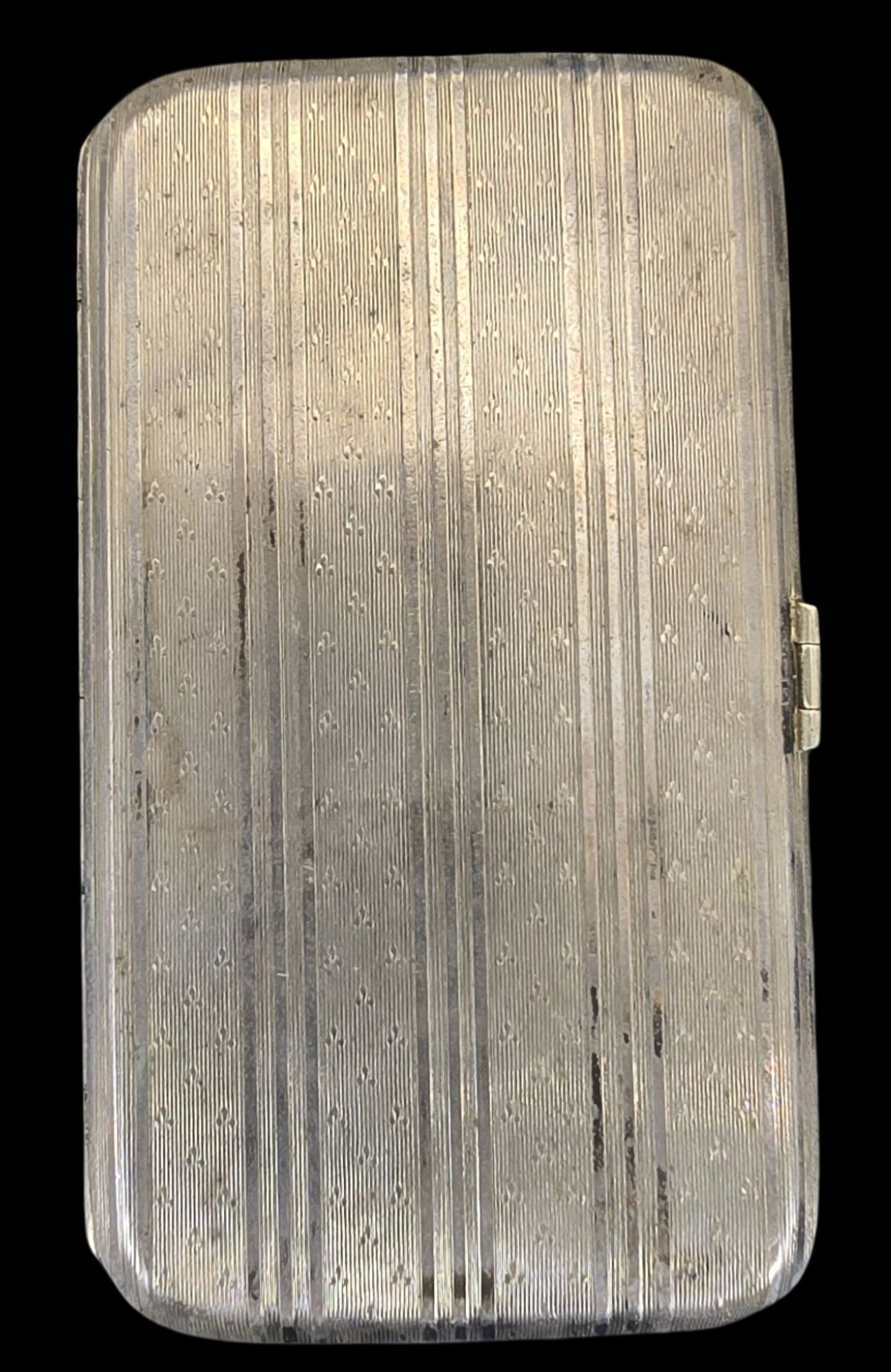 Vintage European 835 Silver Pocket Compact / Cigarette Case (1 of 5)