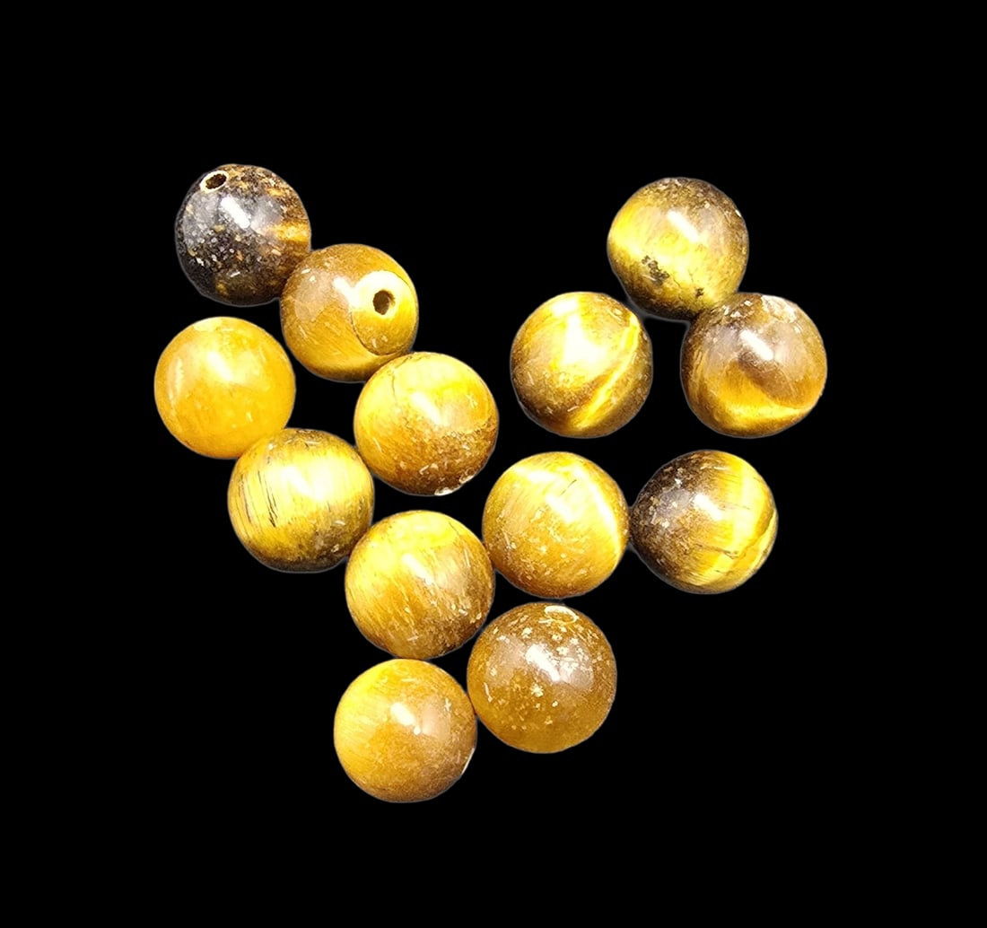 Lot of Cut Gemstones - Tiger's Eye (1 of 2)