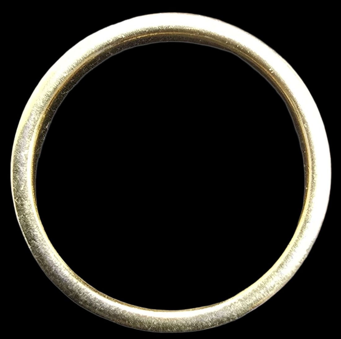 Gorgeous Vintage Silver-Tone Metal Eternity Ring /w Clear Gemstones: Very good vintage condition with minor patina according to age. The ring is a size 7 and weighs ca. 1.5 grams.