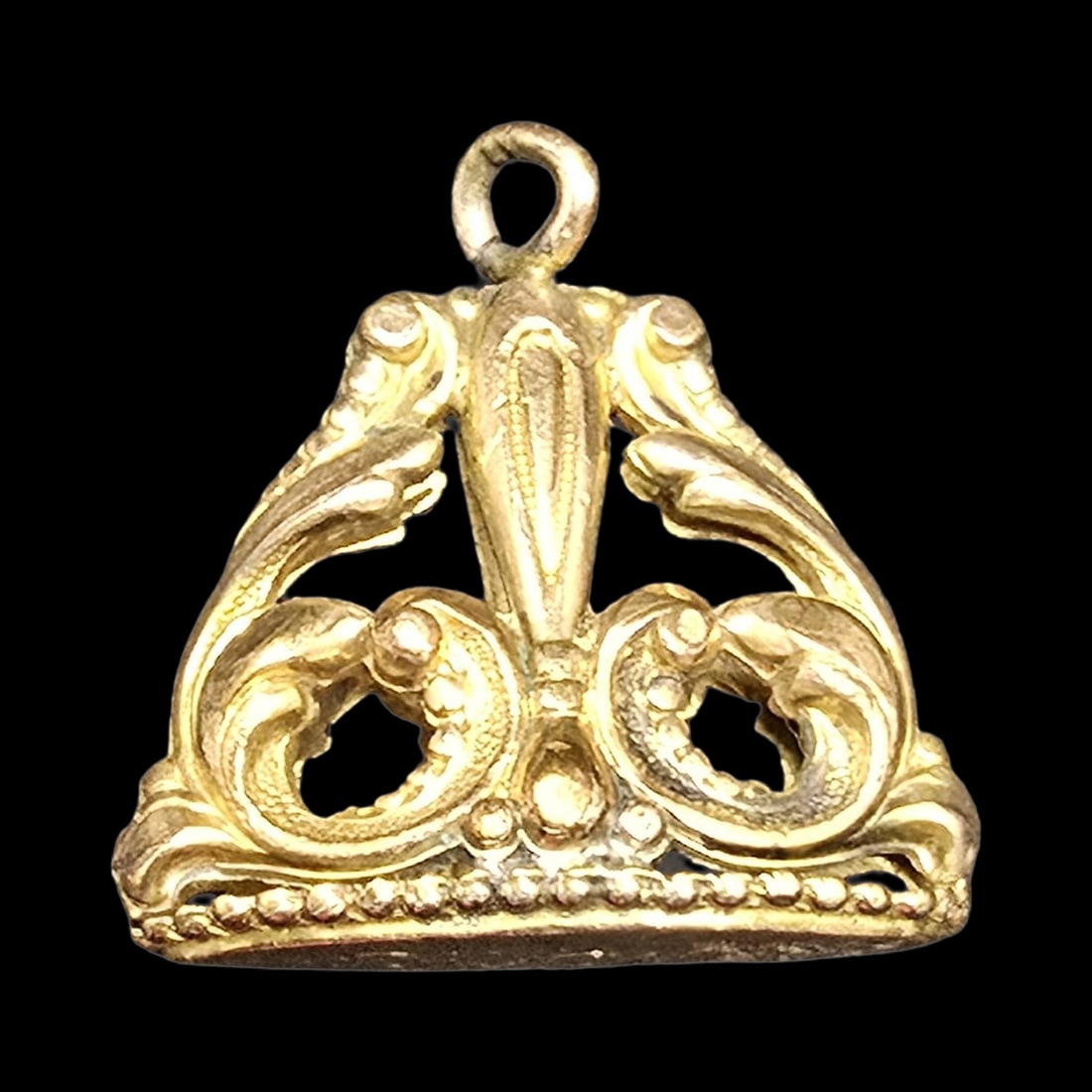 Amazing Ornate Antique Gold Filled Seal Pendant (1 of 2)