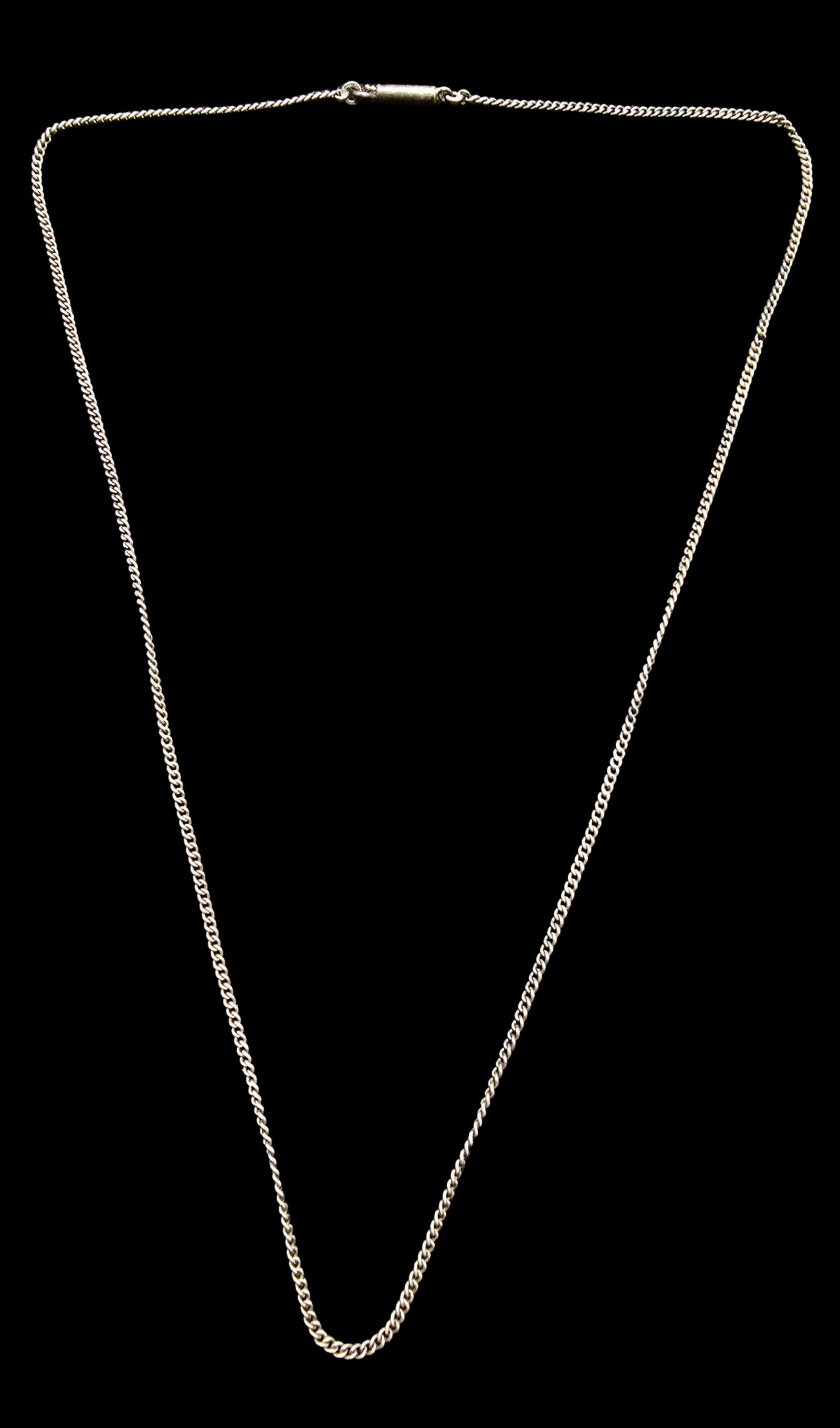 Beautiful Vintage European 800 Silver Chain Necklace (1 of 3)