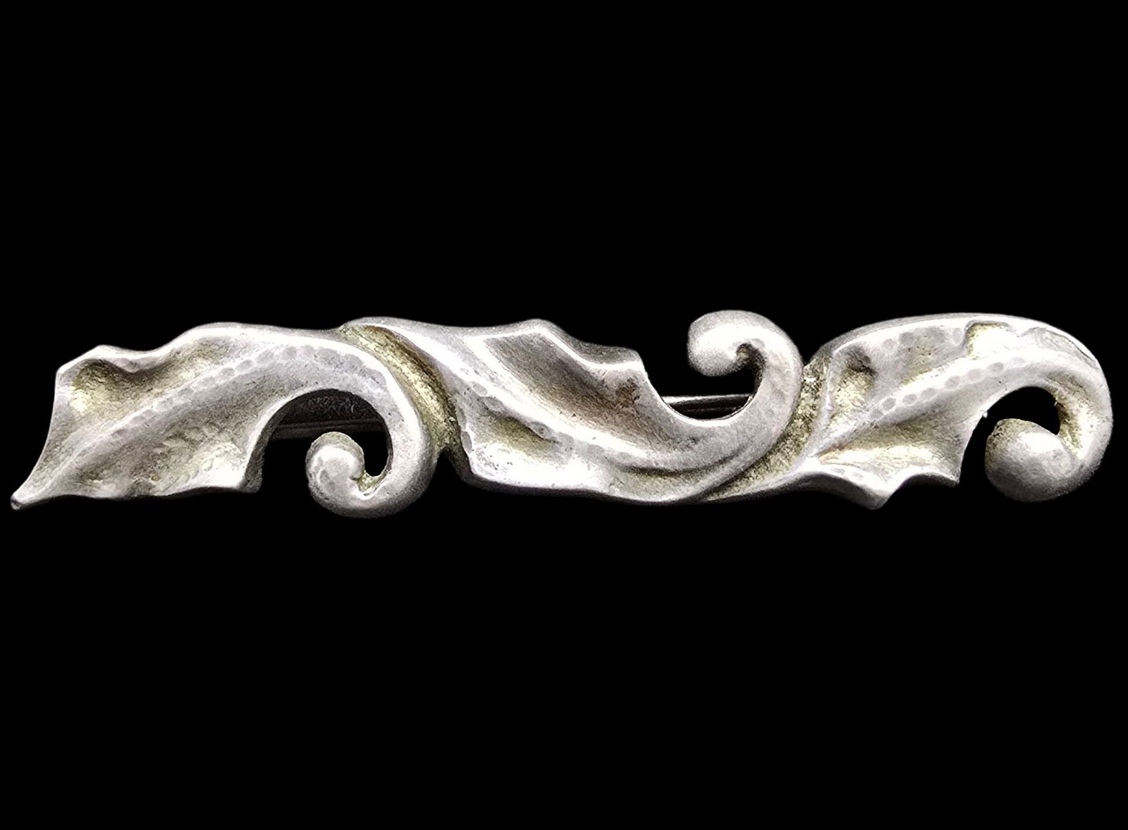 Stylish Vintage Mid-Century Modern KARST Germany 800 Silver Pin Brooch (1 of 2)