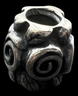 Vintage PANDORA Sterling Silver Pendant Charm: Very good vintage condition with minor patina according to age. Measures approx. 3/8" long x 3/8" wide and weighs ca. 3.2 grams. Marked for Sterling Silver..