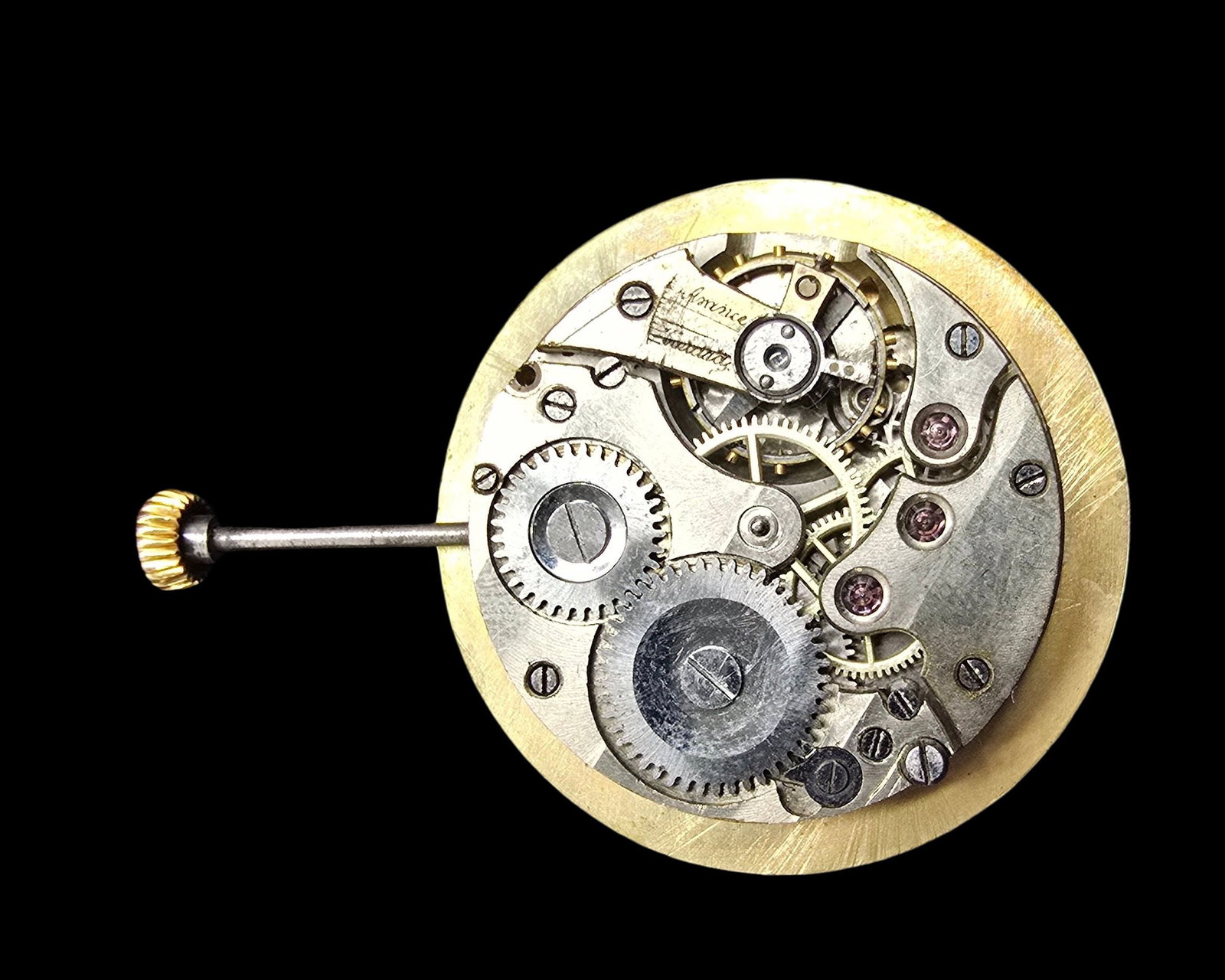 Beautiful Vintage ELGIN Watch Movement /w 17 Jewels: Very good vintage condition with minor patina according to age; works. Measures approx. 1 1/2" long and 1 1/2" wide and weighs ca. 35 grams.