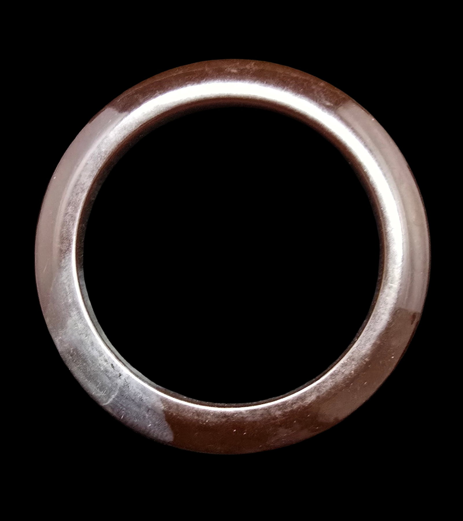 Beautiful Vintage Brown Bakelite Bangle Bracelet (1 of 2)