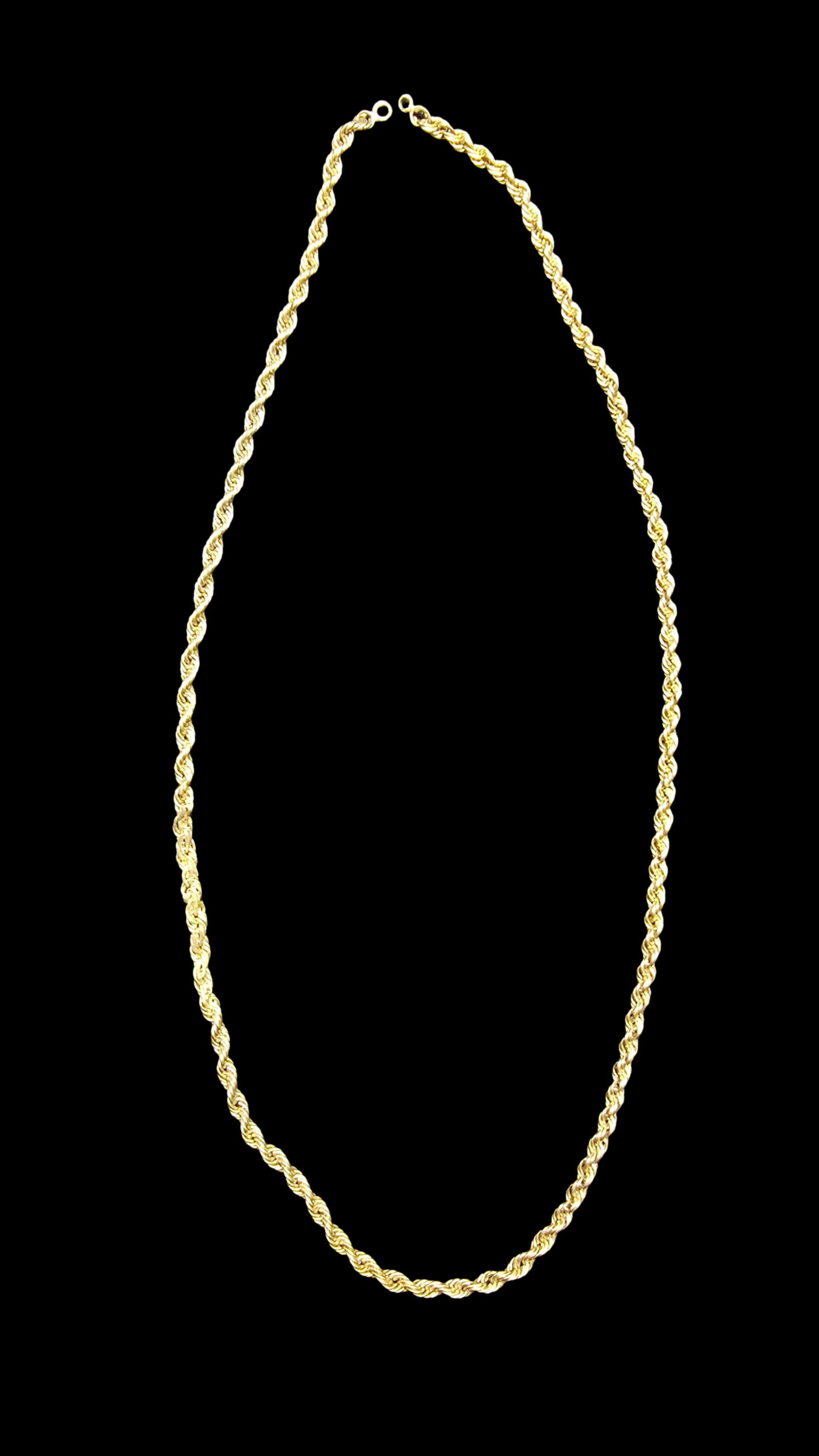 Stunning Ornate Vintage Gold Filled Braided Necklace (1 of 4)