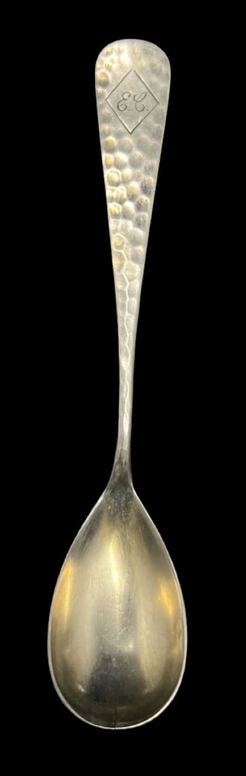 Gorgeous Ornate Antique 800 Silver Spoon: Very good antique condition with minor patina according to age. Measures approx. 4 1/8" long and 7/8" wide and weighs ca. 9.2 grams. Marked for 800 Silver.