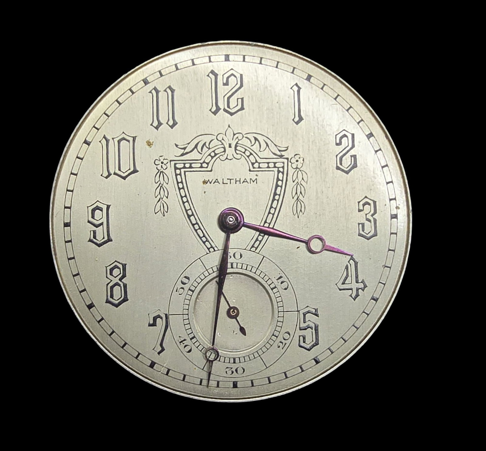 Antique WALTHAM Pocket Watch Movement w/ Dial (1 of 2)