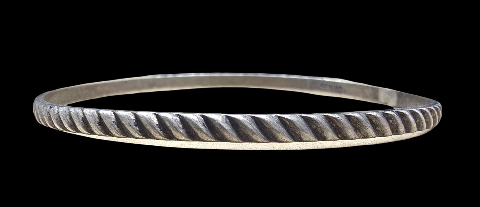 Gorgeous Ornate Vintage Sterling Silver Bracelet (1 of 2)