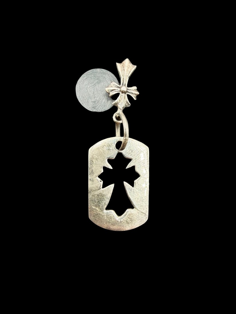 Beautiful Ornate Vintage Sterling Silver Cross Pendant (1 of 2)
