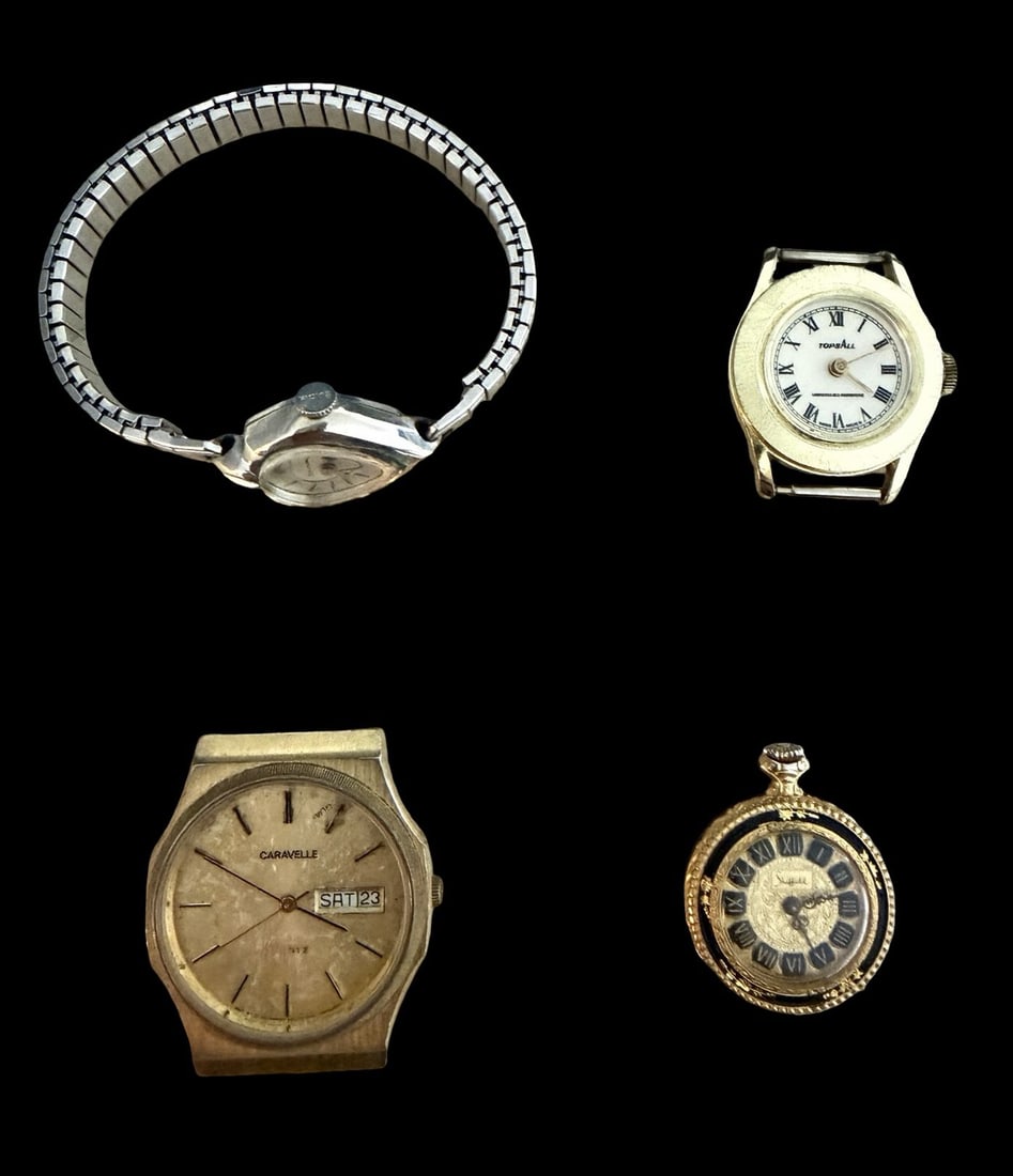 Lot of 4 Vintage Watches (1 of 2)