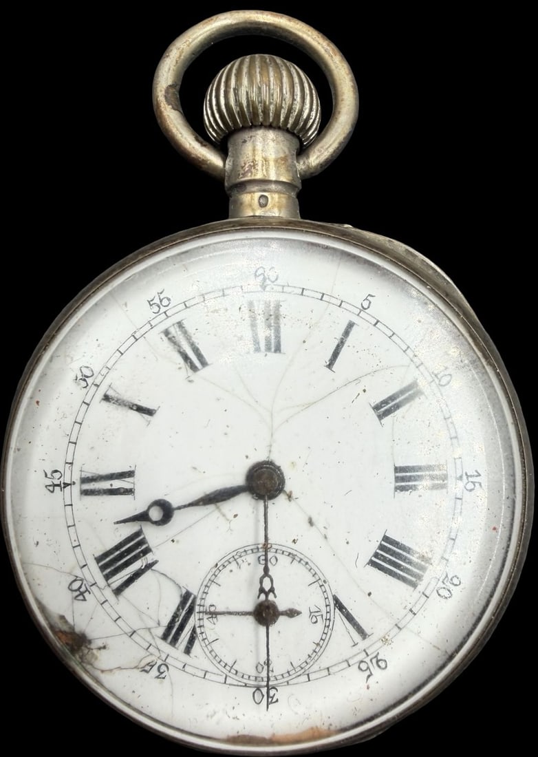Beautiful Ornate Vintage GENEVE Gold Tone & White Dial Pocket Watch (1 of 3)