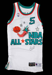 Jason Kidd West All-Stars Autographed Jersey