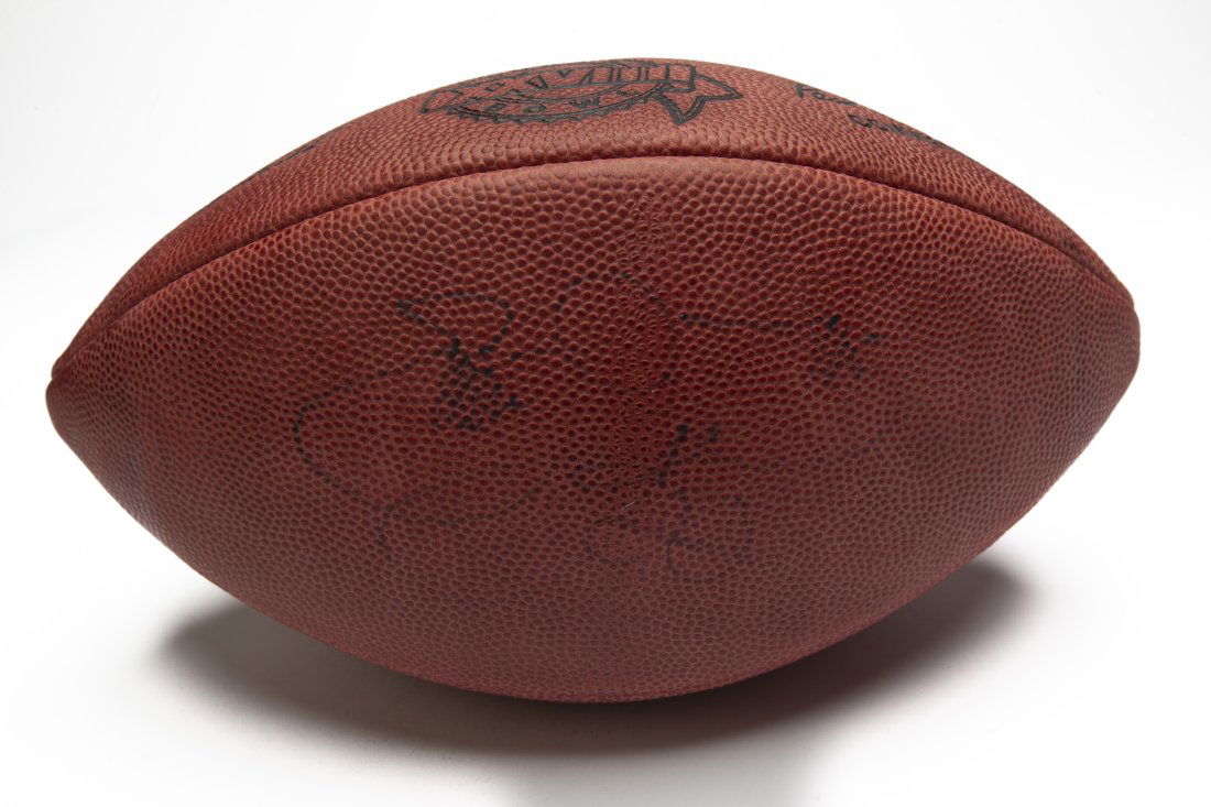 Emmitt Smith Super Bowl XXVIII Autographed Ball (1 of 3)