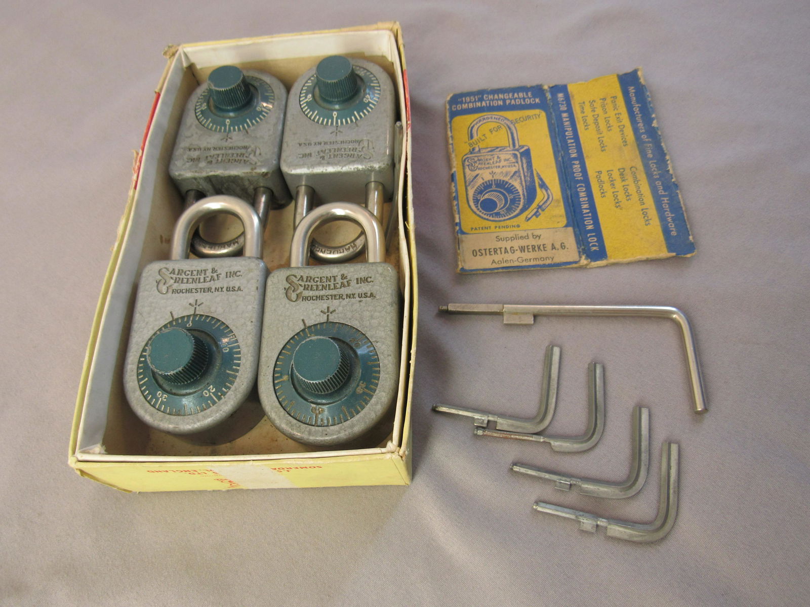 Sargent and Greenleaf incorporated (1 of 3)