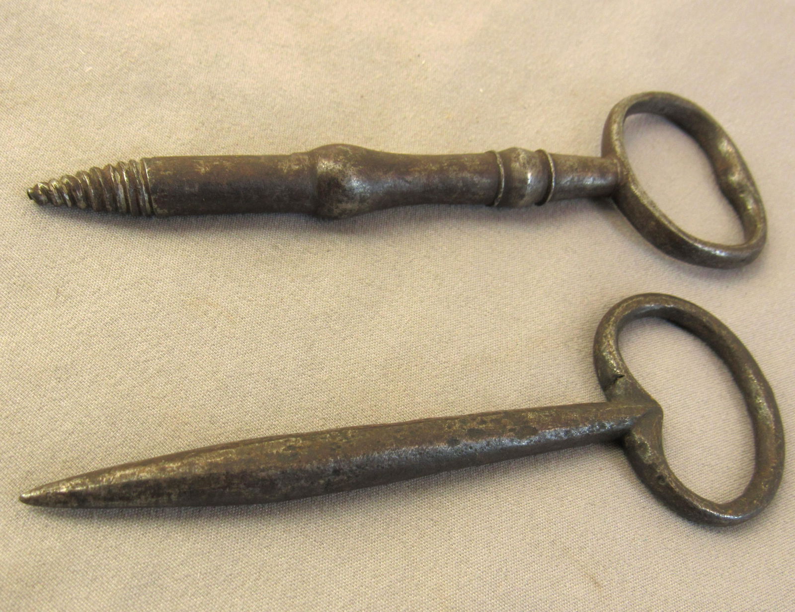 (2) Hand Wrought Keys (1 of 3)