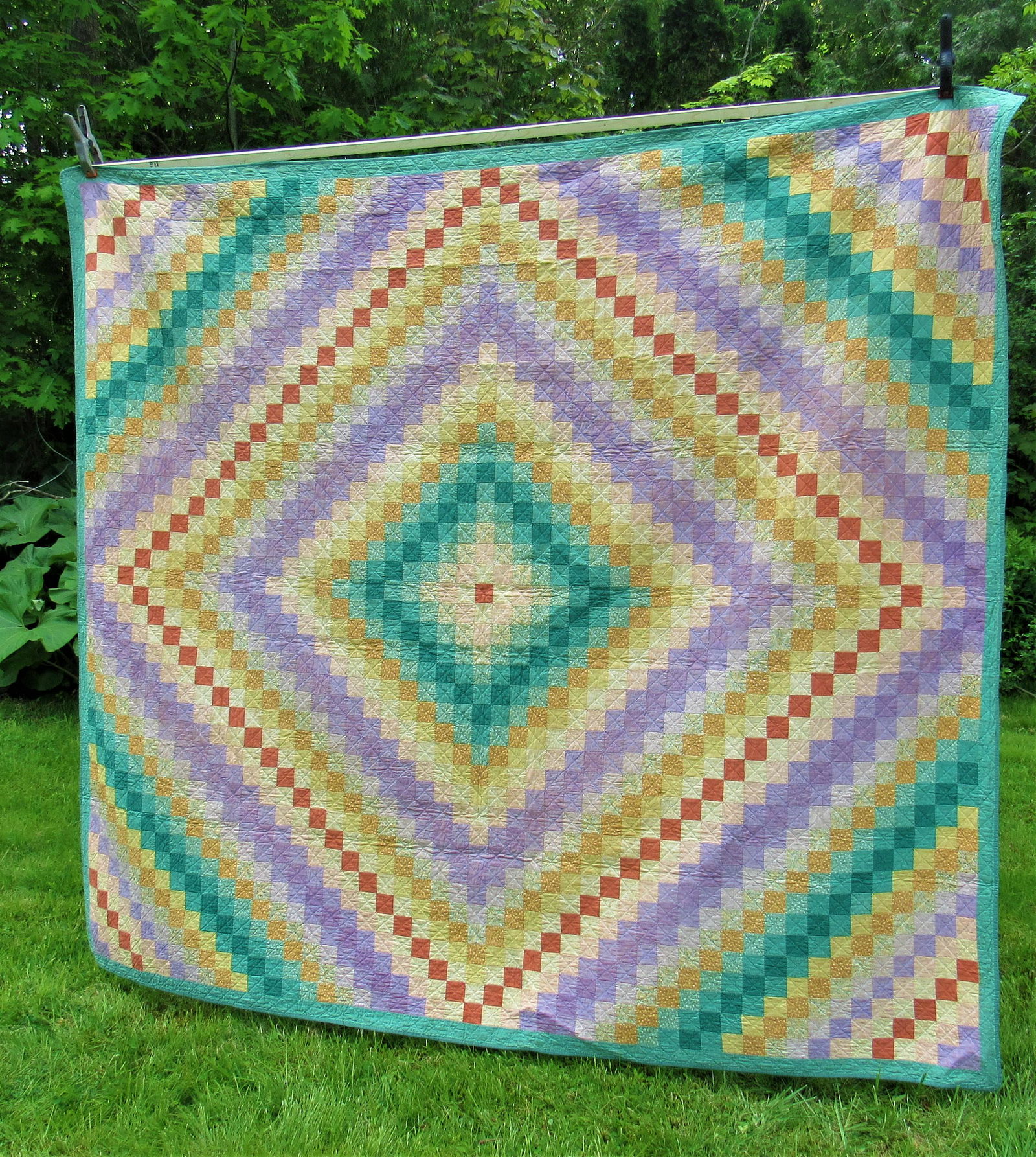 "Round the world" Quilt (1 of 5)