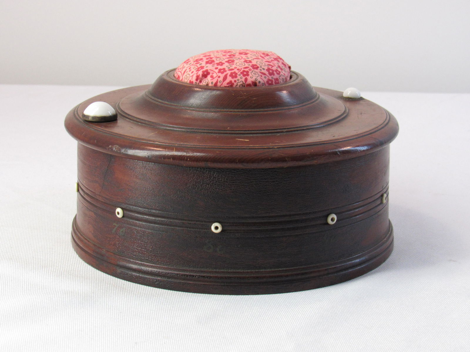 Early Spool Holder. Sequoia Wood. CA (1 of 5)