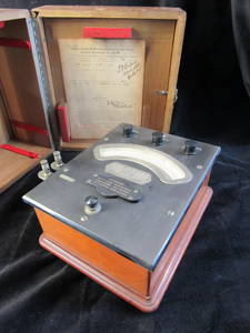 Weston Portable Wattmeter Antique Test Instrument