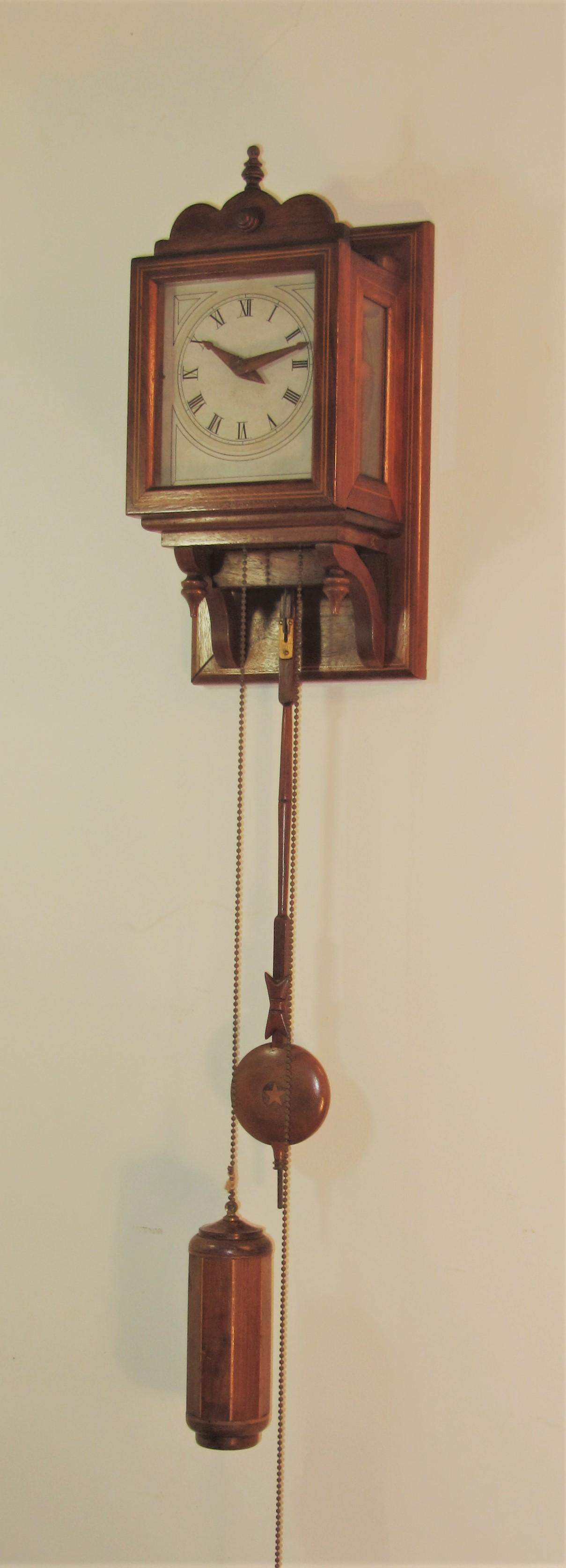 Charles Alva Smith Brattleboro VT Wall Clock: Charles Alva Smith #560 Timepiece and Book.