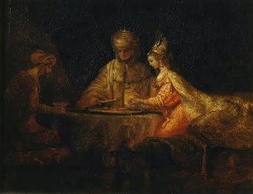 Rembrandt Harmenszoon van Rijn oil painting on canvas (1 of 1)