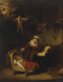 Rembrandt Harmenszoon van Rijn oil painting on canvas (1 of 1)