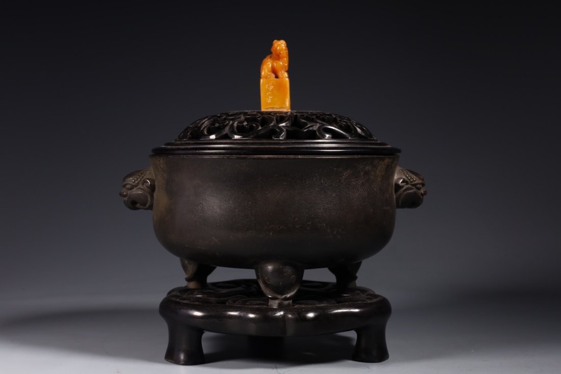 [FROM GALLERY] A MING DYNASTY XUANDE BRONZE INCENSE BURNER CENSERS (1 of 9)