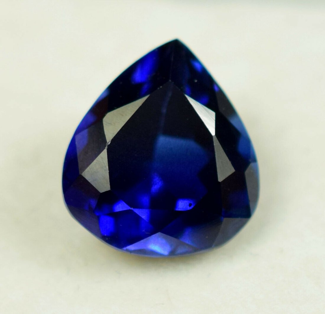7.80ct Natural VVS Tanzanite Pear AAA D-block Violet Blue Gemstone: 7.80ct Natural VVS Tanzanite Pear AAA D-block Violet Blue Gemstone